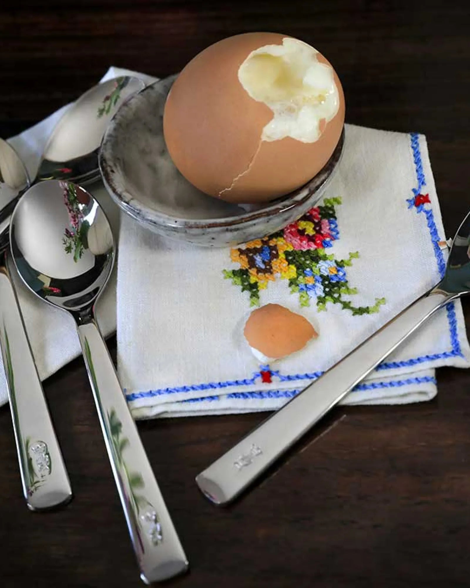 Kaffeelöffel Edelstahl Opinel 16 cm zum Personalisieren - 4