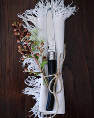 Tischmesser Edelstahl Opinel Facette 10 cm zum Personalisieren - 6