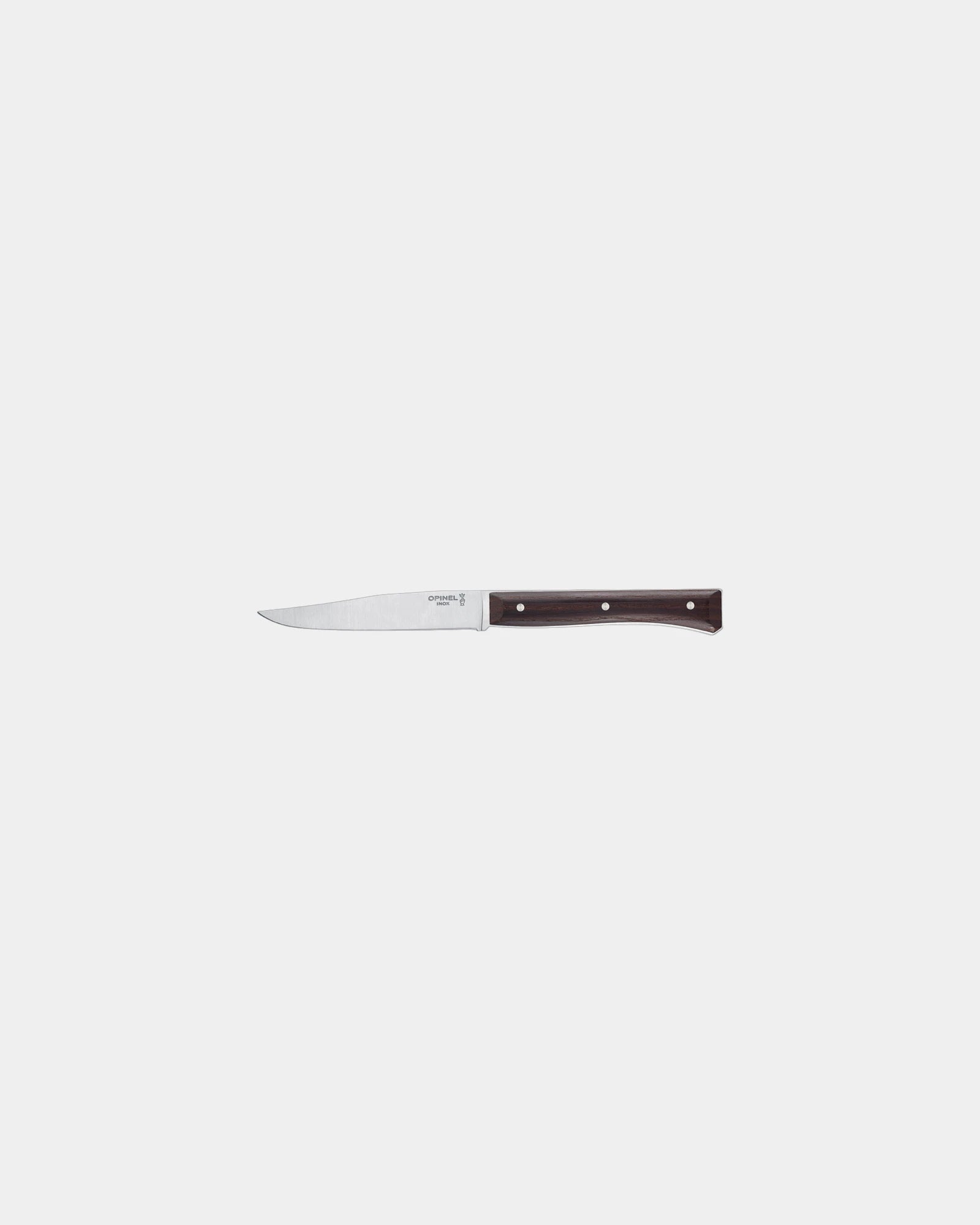 Tischmesser Edelstahl Opinel Facette 11 cm zum Personalisieren - Braun