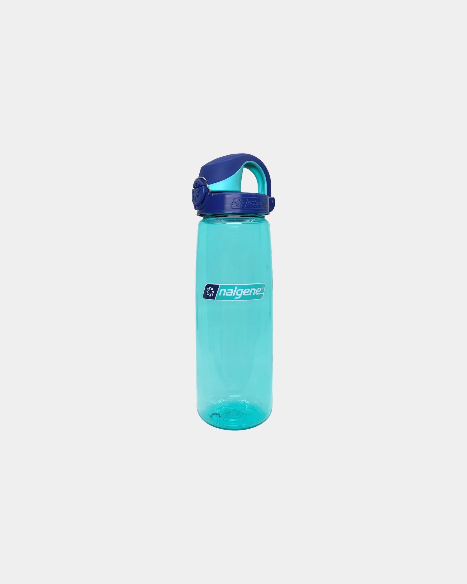 Trinkflasche Tritan Renew Nalgene On-The-Fly 700ml zum Personalisieren - Aqua Blau mit Aqua Blauem Deckel