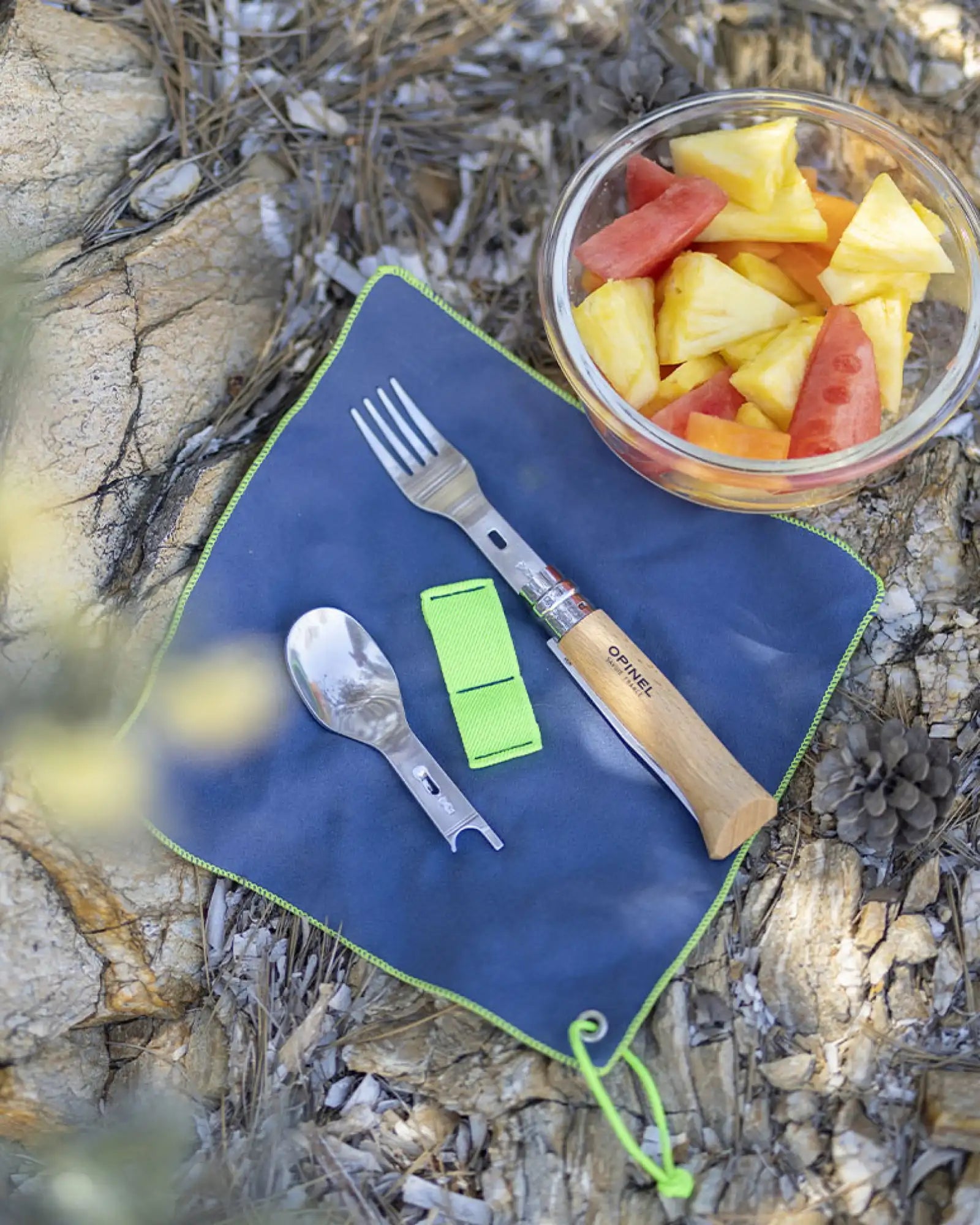 Couverts pique-nique Opinel Set Picnic + zum Personalisieren - 5