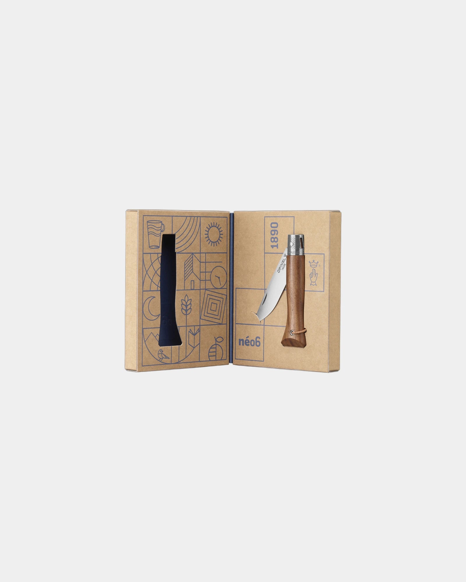 Personalisierbares Messer Edelstahl Opinel 7 cm zum Personalisieren - 16
