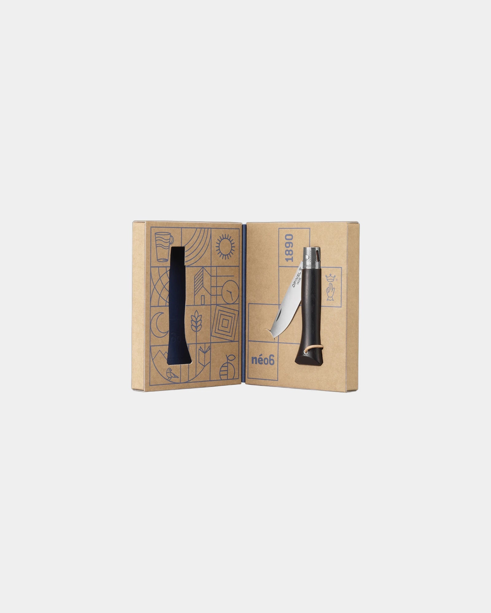 Personalisierbares Messer Edelstahl Opinel 7 cm zum Personalisieren - 26