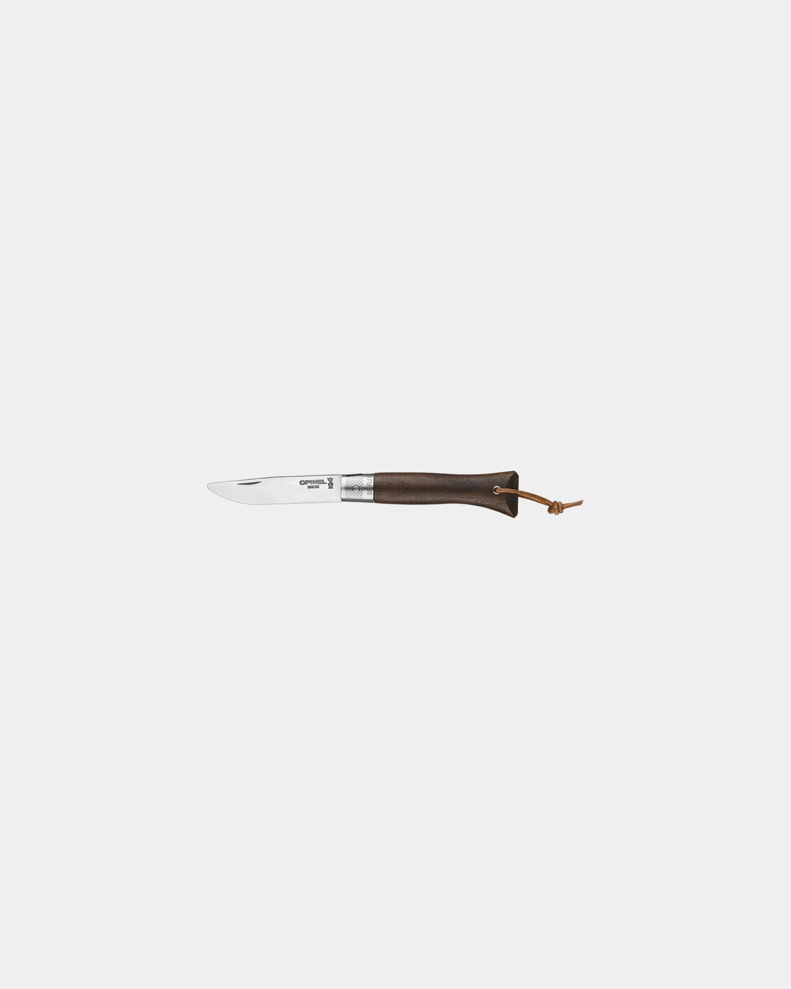 Personalisierbares Messer Edelstahl Opinel 7 cm zum Personalisieren - Braun