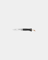 Personalisierbares Messer Edelstahl Opinel 7 cm zum Personalisieren - Schwarz