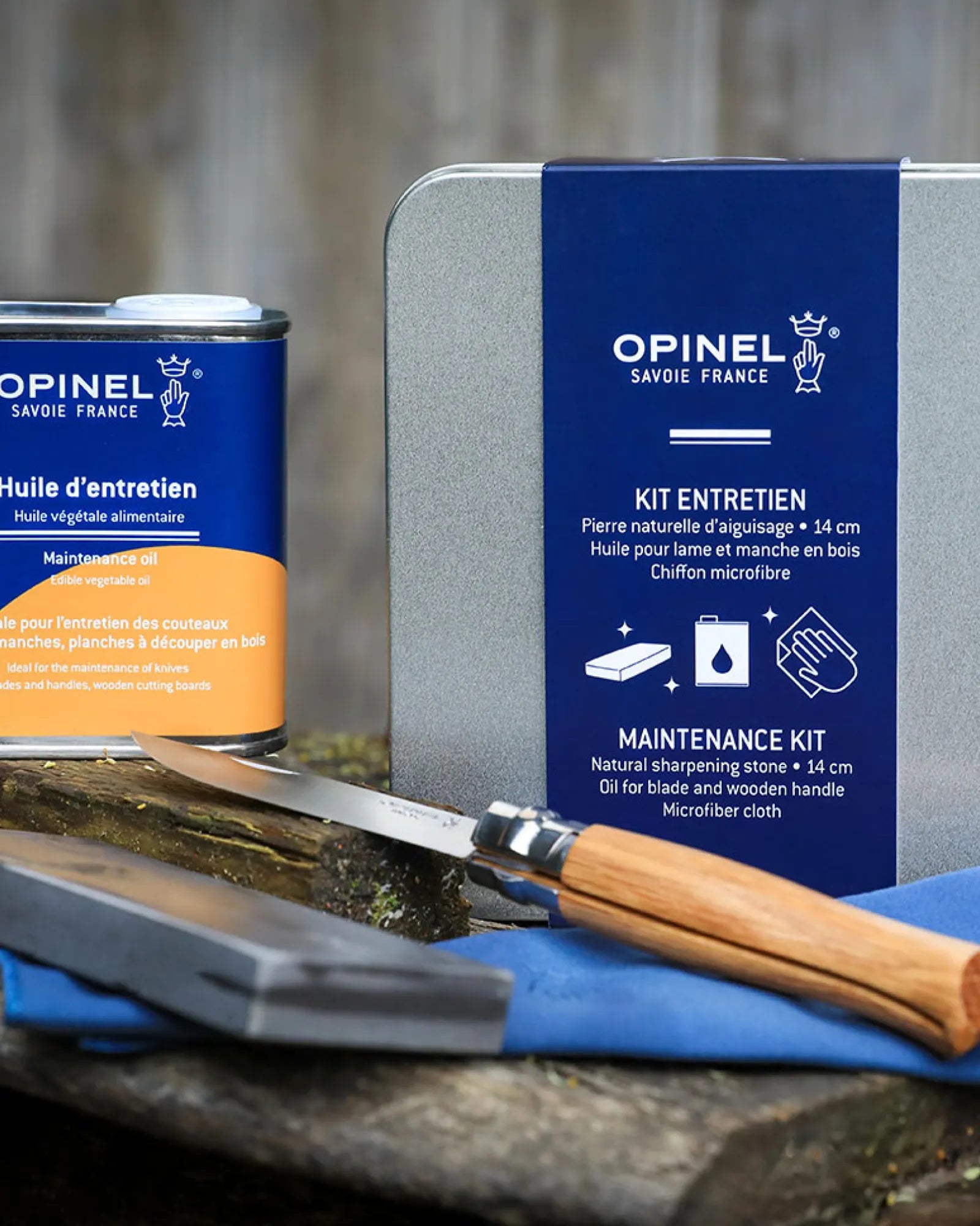 Messerschärf-Set Opinel zum Personalisieren - 2