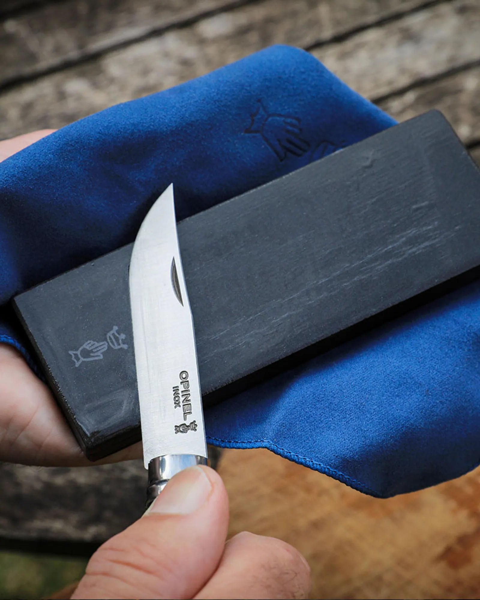 Messerschärf-Set Opinel zum Personalisieren - 4