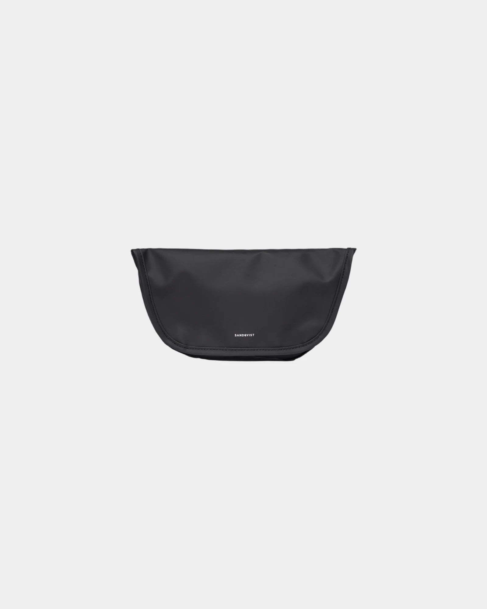 Messenger-Bag Sandqvist Stream Mini zum Personalisieren - Schwarz