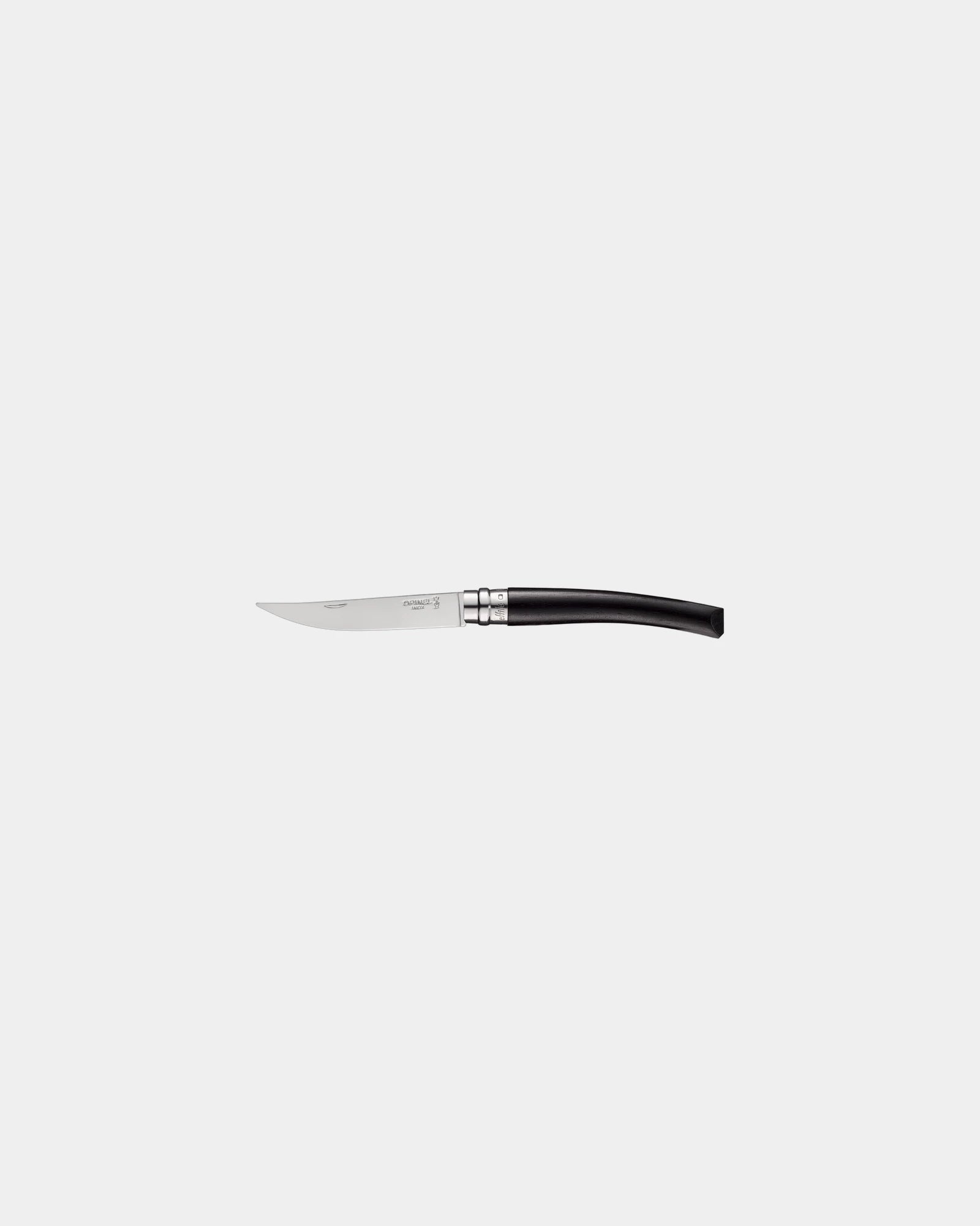 Personalisierbares Messer Edelstahl Opinel Buche zum Personalisieren - Schwarz