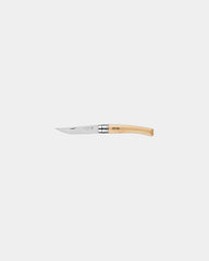 Personalisierbares Messer Edelstahl Opinel Buche zum Personalisieren - Beige