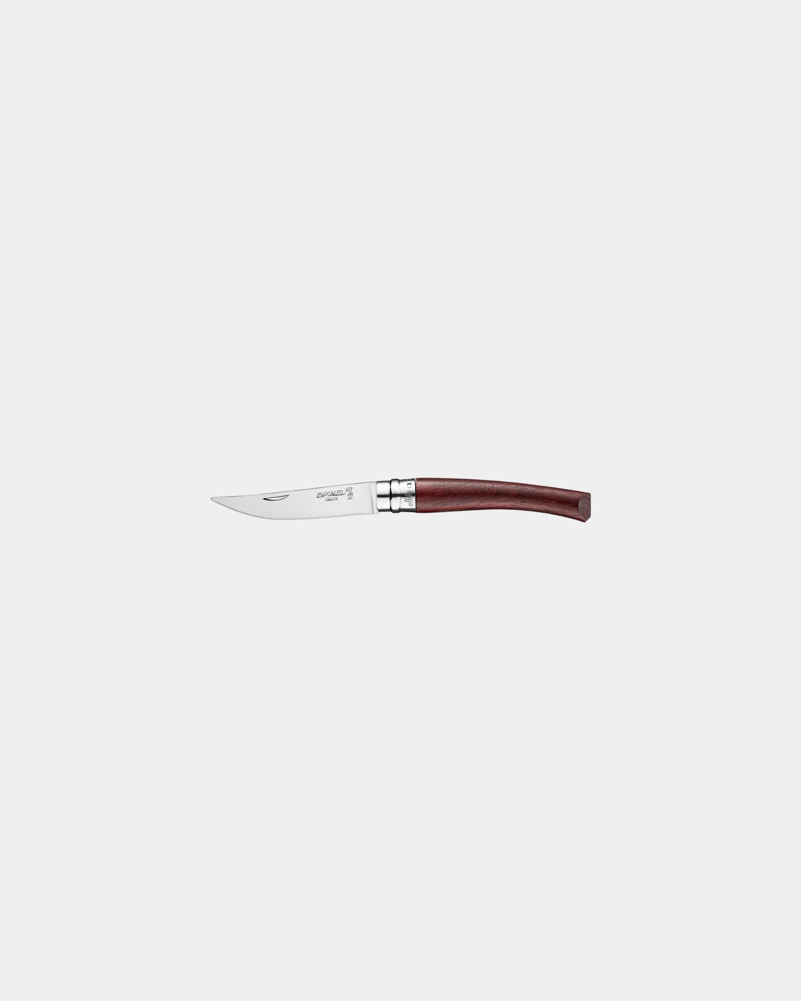 Personalisierbares Messer Edelstahl Opinel Buche zum Personalisieren - Braun