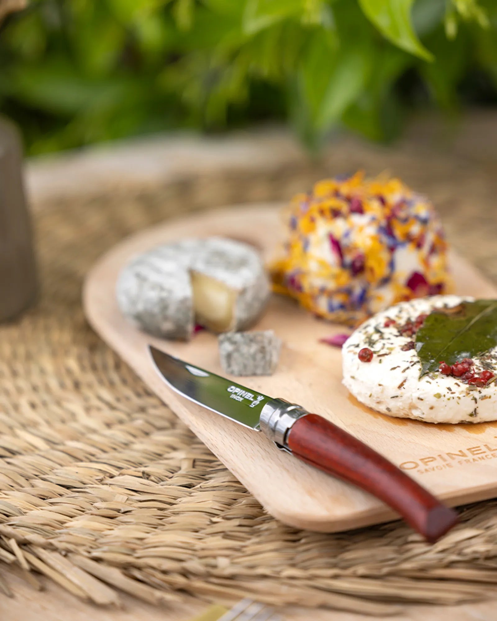 Personalisierbares Messer Edelstahl Opinel Buche zum Personalisieren - 12