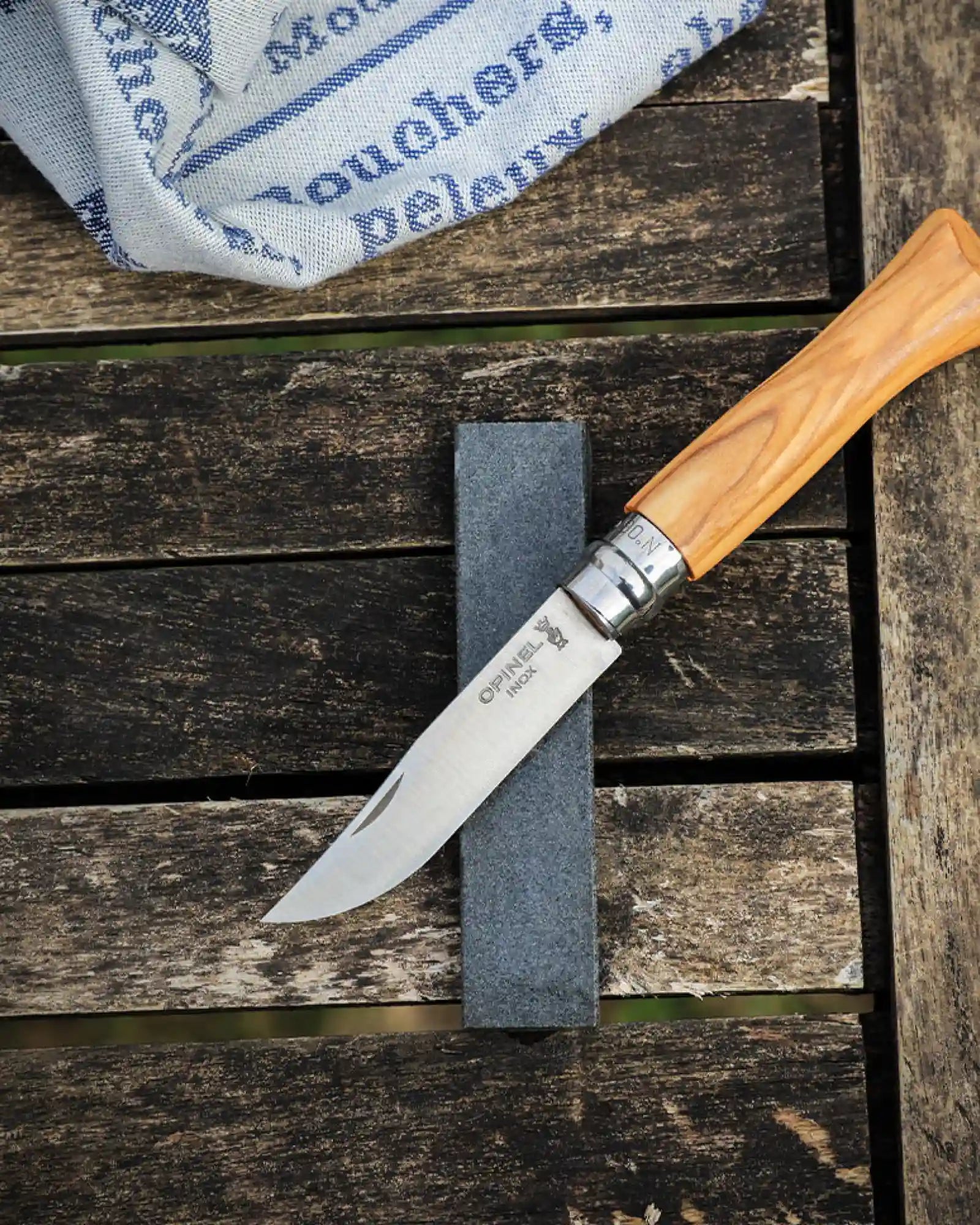 Wetzstein Opinel 10 cm zum Personalisieren - 5
