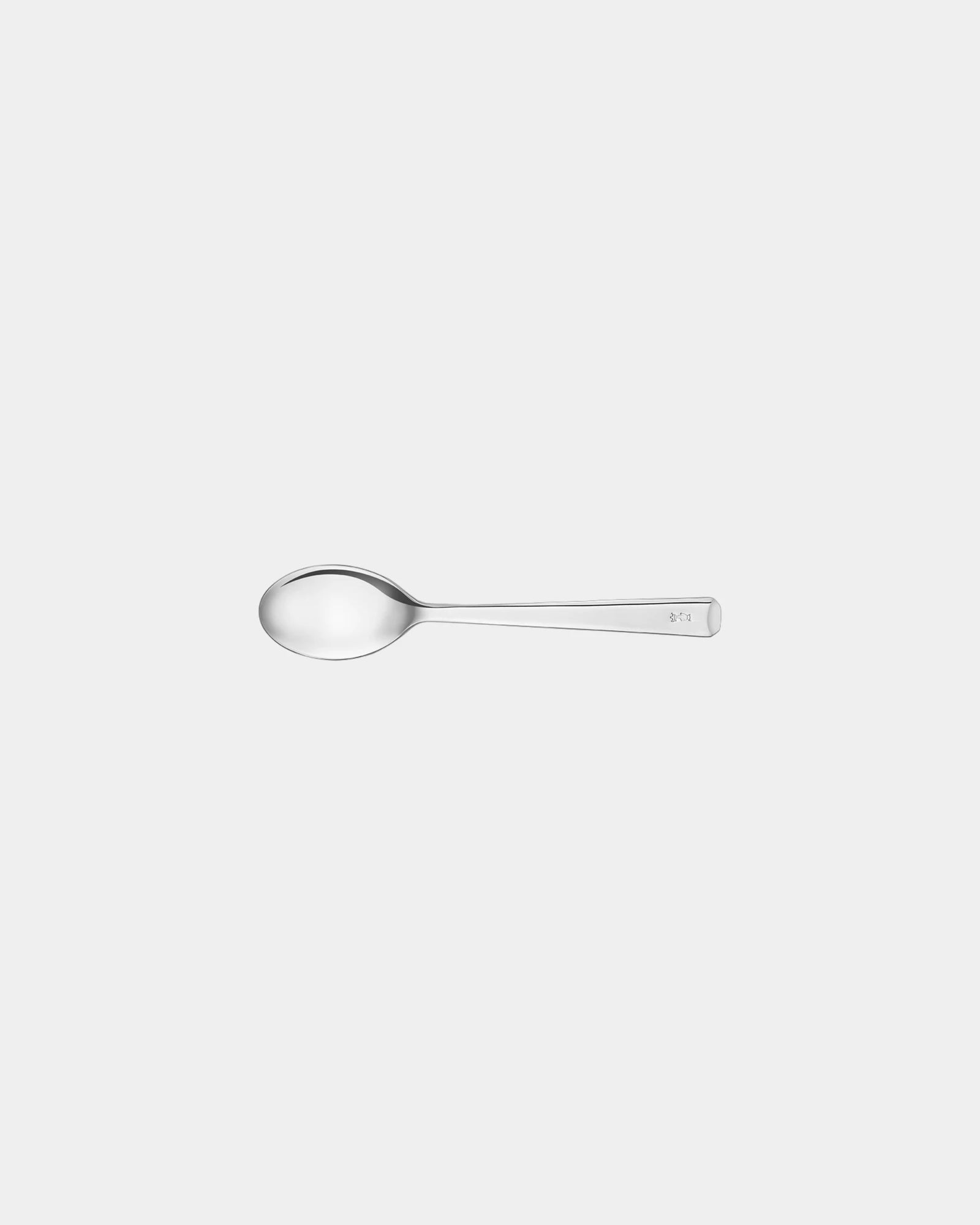 Personalisierbarer Dessertlöffel Edelstahl von Opinel zum Personalisieren - Silber