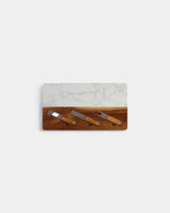 Personalisierbares Käsebrett aus Holz - 1