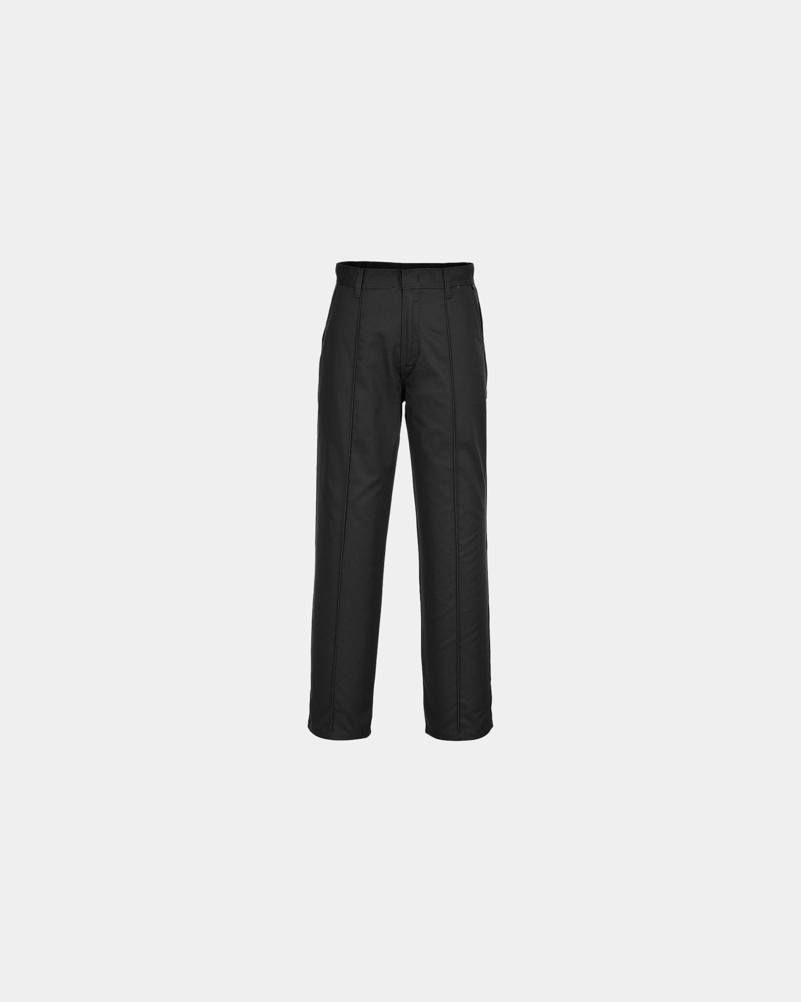 Pantalon Polycoton Kingsmill Portwest zum Personalisieren - Schwarz-Himmelblau