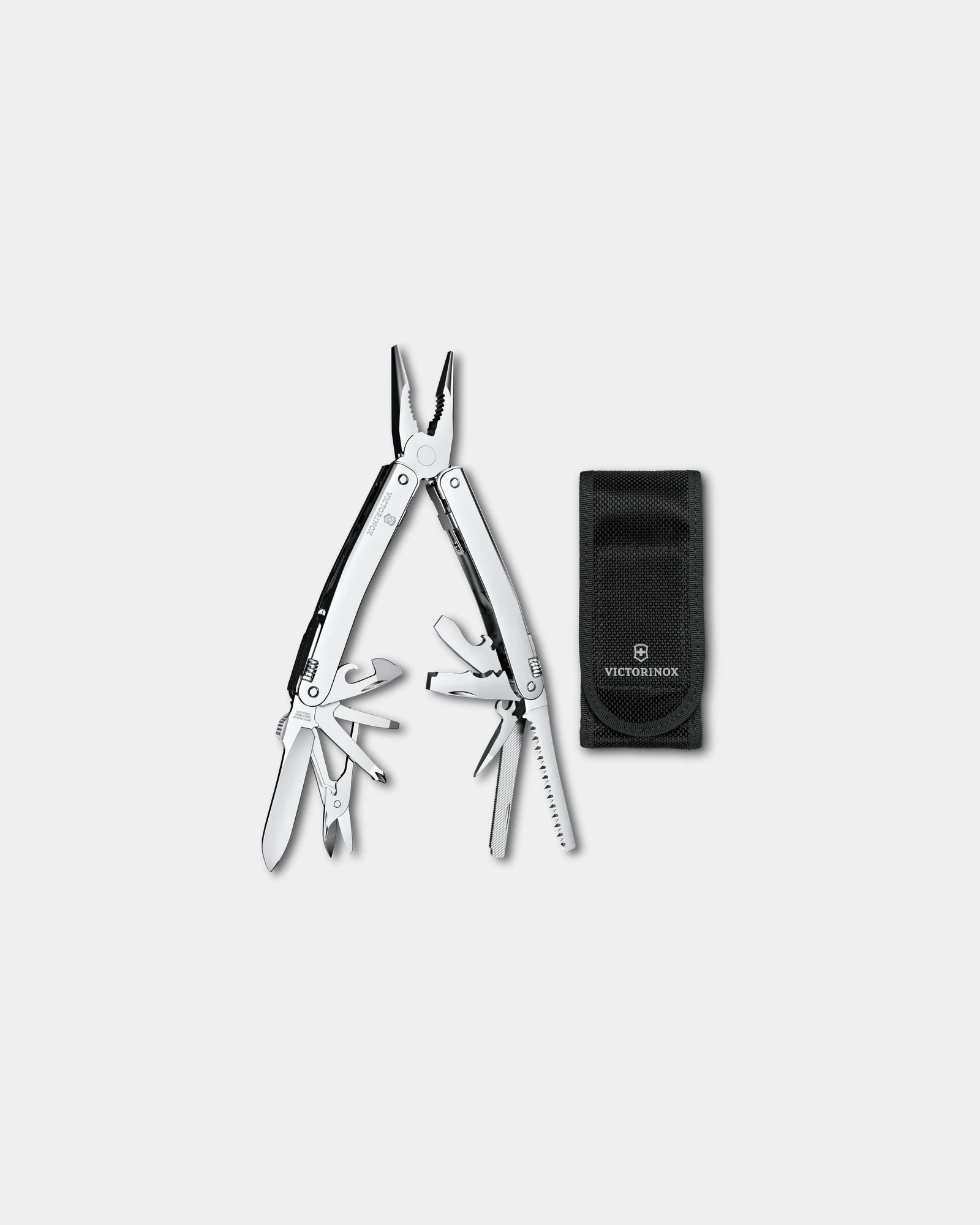 Multifunktionswerkzeug Victorinox Swiss Tool Spirit MX zum Personalisieren - Nylon-Gürteletui inklusive