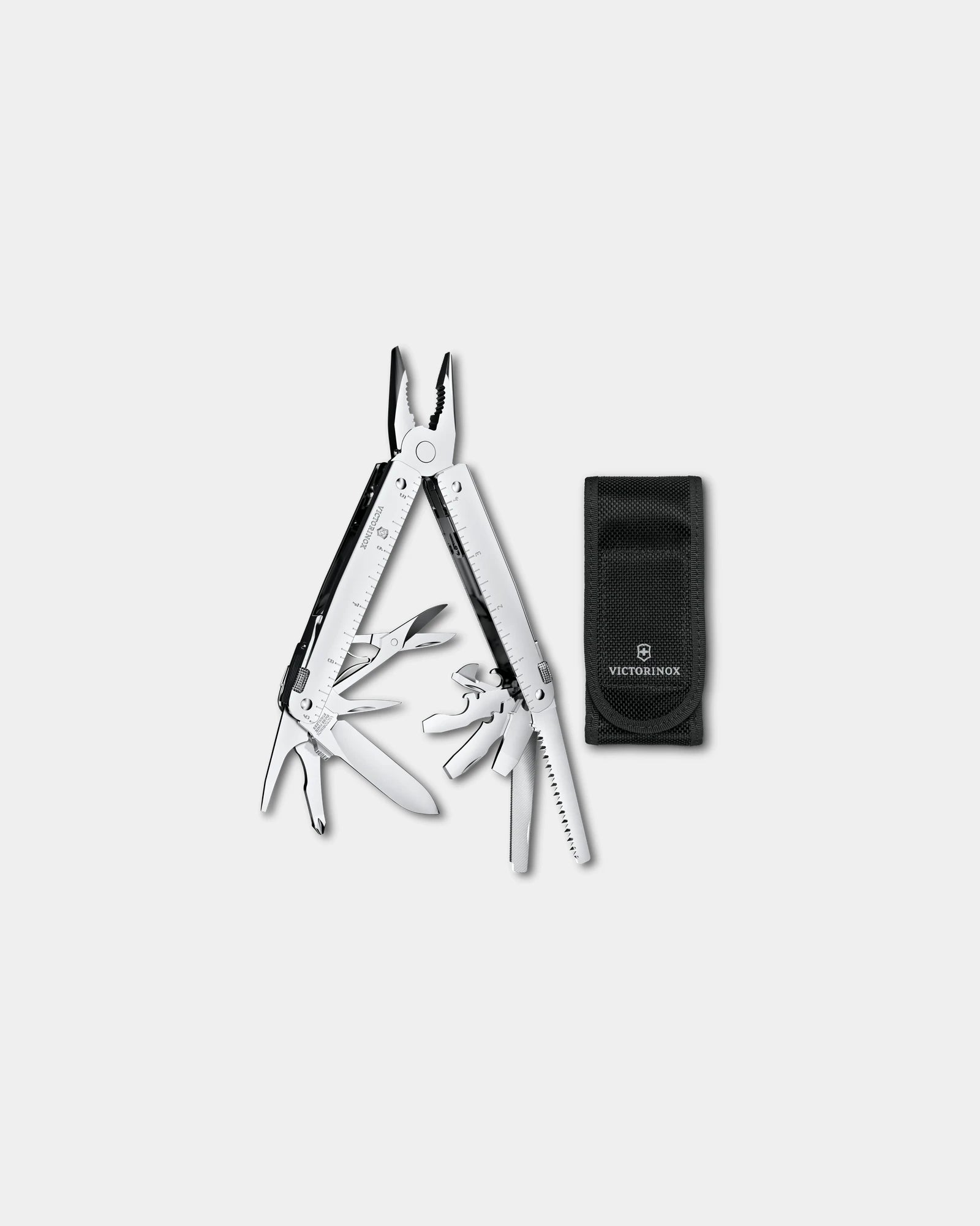 Multifunktionswerkzeug Victorinox Swiss Tool MX zum Personalisieren - Nylon-Gürteletui inklusive