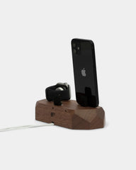 3-in-1-Induktionsladegerät aus Holz zum Personalisieren - 9