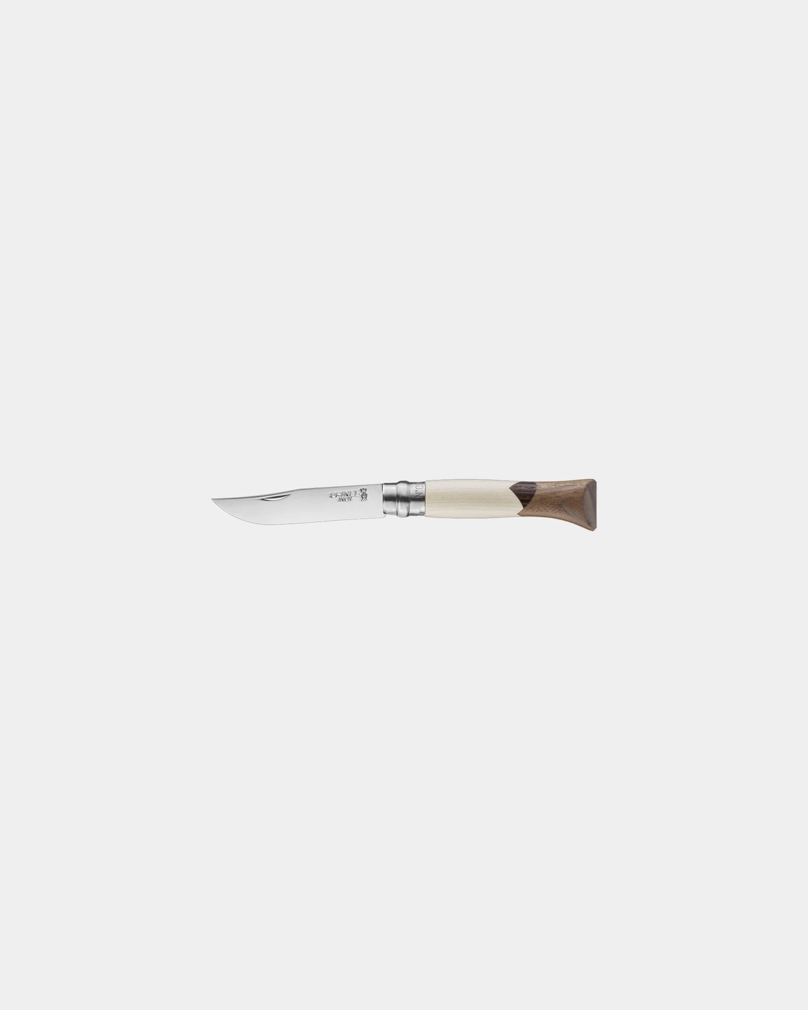 Messer Edelstahl Opinel N°09 Cime zum Personalisieren - Grau