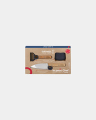 Küchen-Set Edelstahl Opinel Le Petit Chef zum Personalisieren - Blau