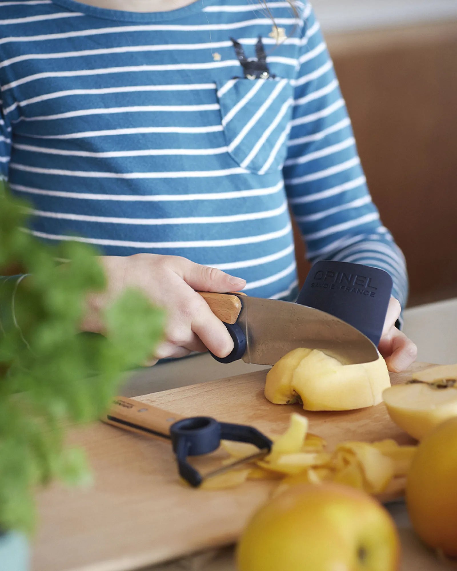 Küchen-Set Edelstahl Opinel Le Petit Chef zum Personalisieren - 6