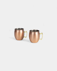Set mit 2 Moscow-Mule-Bechern zum Personalisieren