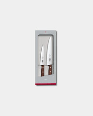 Küchenmesser-Set Wood 2 Teile Victorinox zum Personalisieren - Modifiziertes Ahornholz