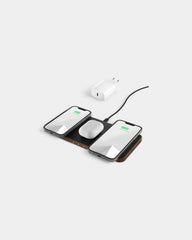 Personalisierbare kabellose Ladestation aus Holz