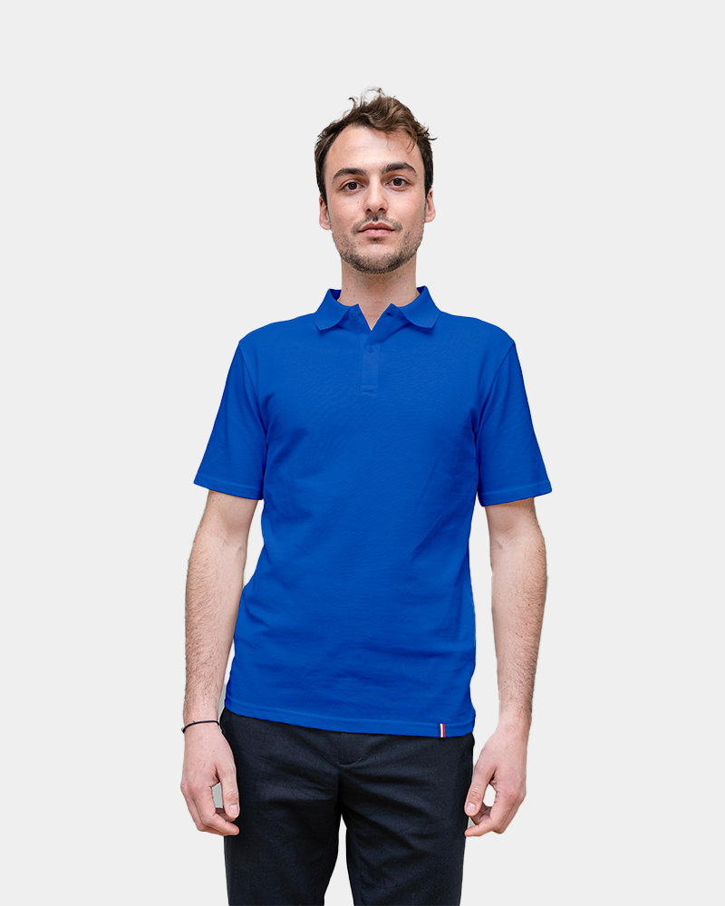 Personalisierbares Herren-Polo Made in France