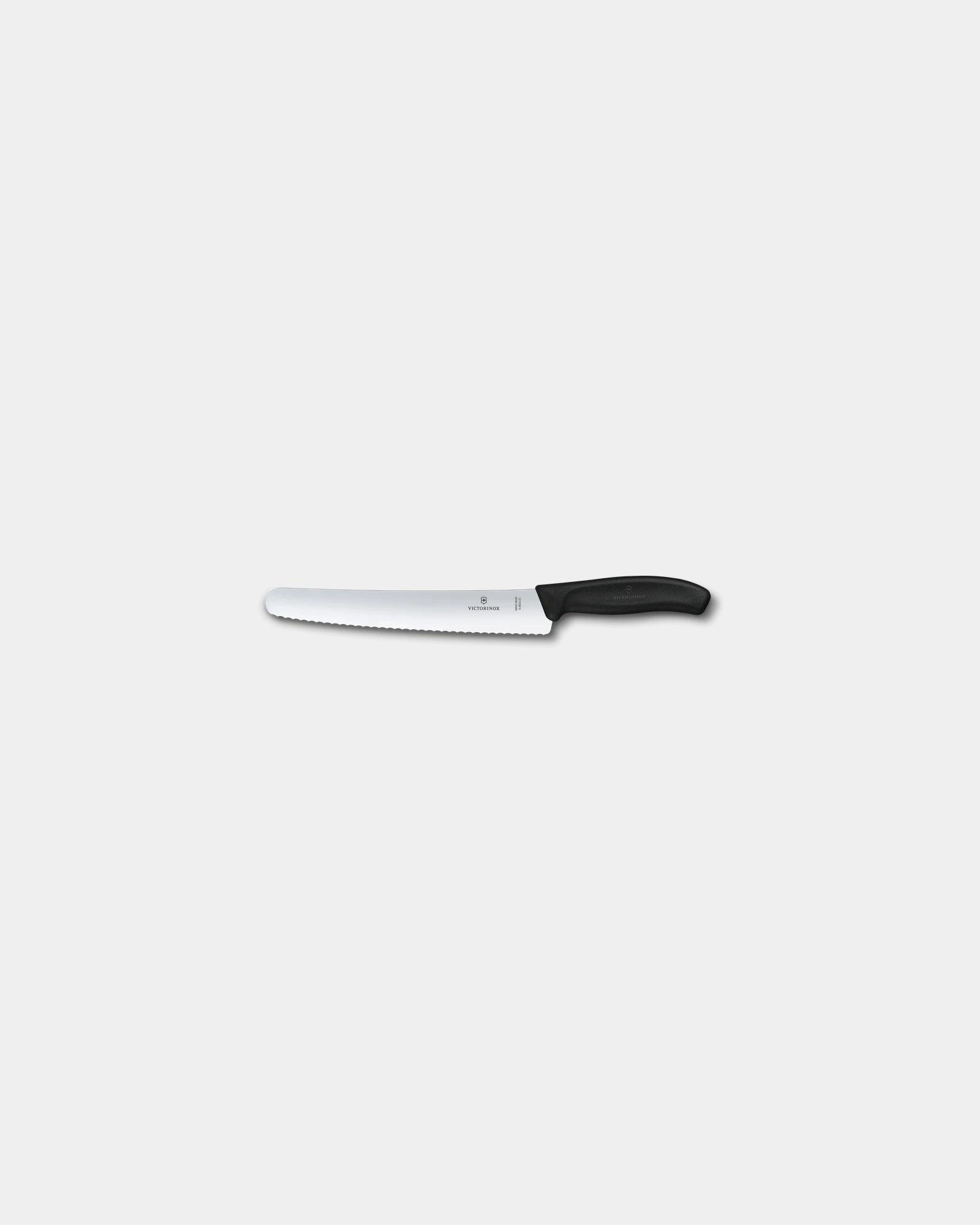 Brotmesser Edelstahl Victorinox zum Personalisieren - Schwarz