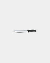 Brotmesser Edelstahl Victorinox zum Personalisieren - Schwarz