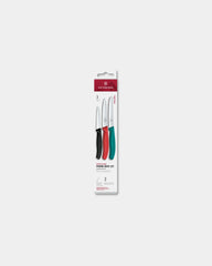 Küchenmesser Set 3-teilig Victorinox Swiss Classic zum Personalisieren - Mehrfarbig