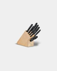 Küchenmesserblock 9 Teile Victorinox zum Personalisieren - Schwarz