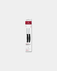 Küchenmesser Set 2-teilig Victorinox Swiss Classic zum Personalisieren - Schwarz