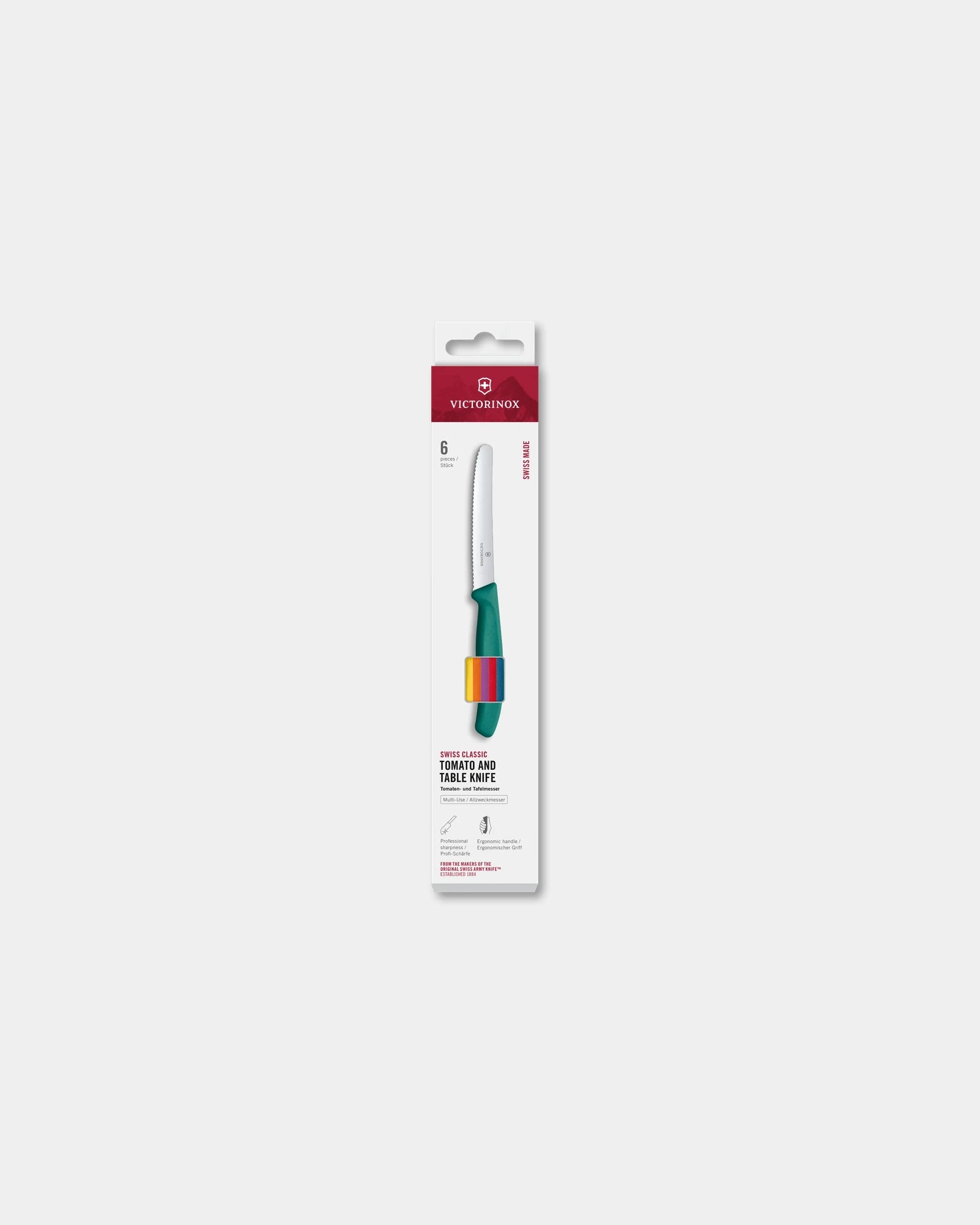 Küchenmesser Set Victorinox Swiss Classic 6 Teile zum Personalisieren - Mehrfarbig
