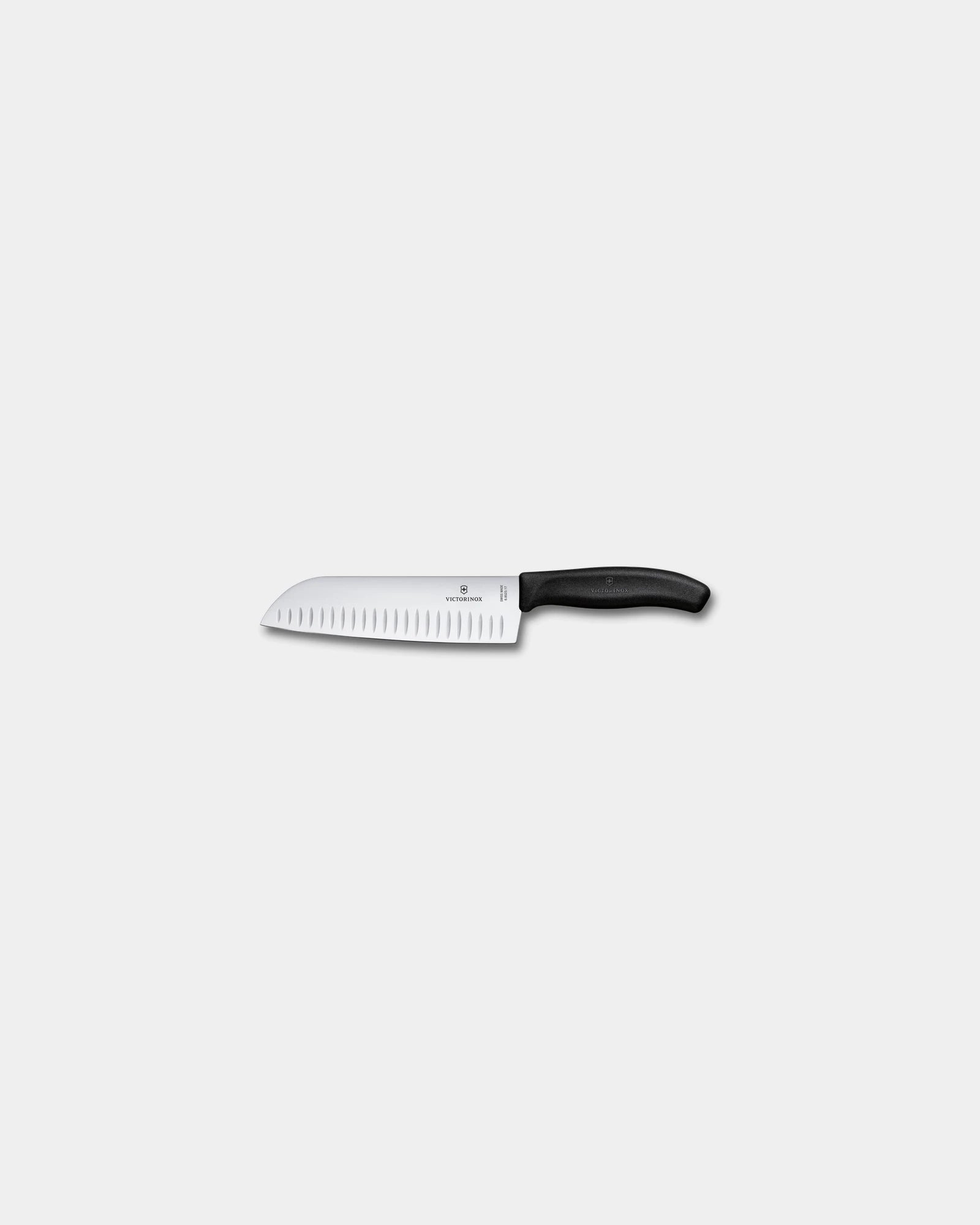 Küchenmesser Santoku Edelstahl Victorinox zum Personalisieren - Schwarz