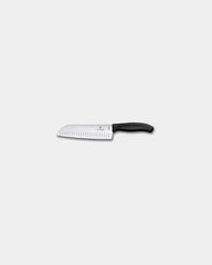 Küchenmesser Santoku Edelstahl Victorinox zum Personalisieren - Schwarz