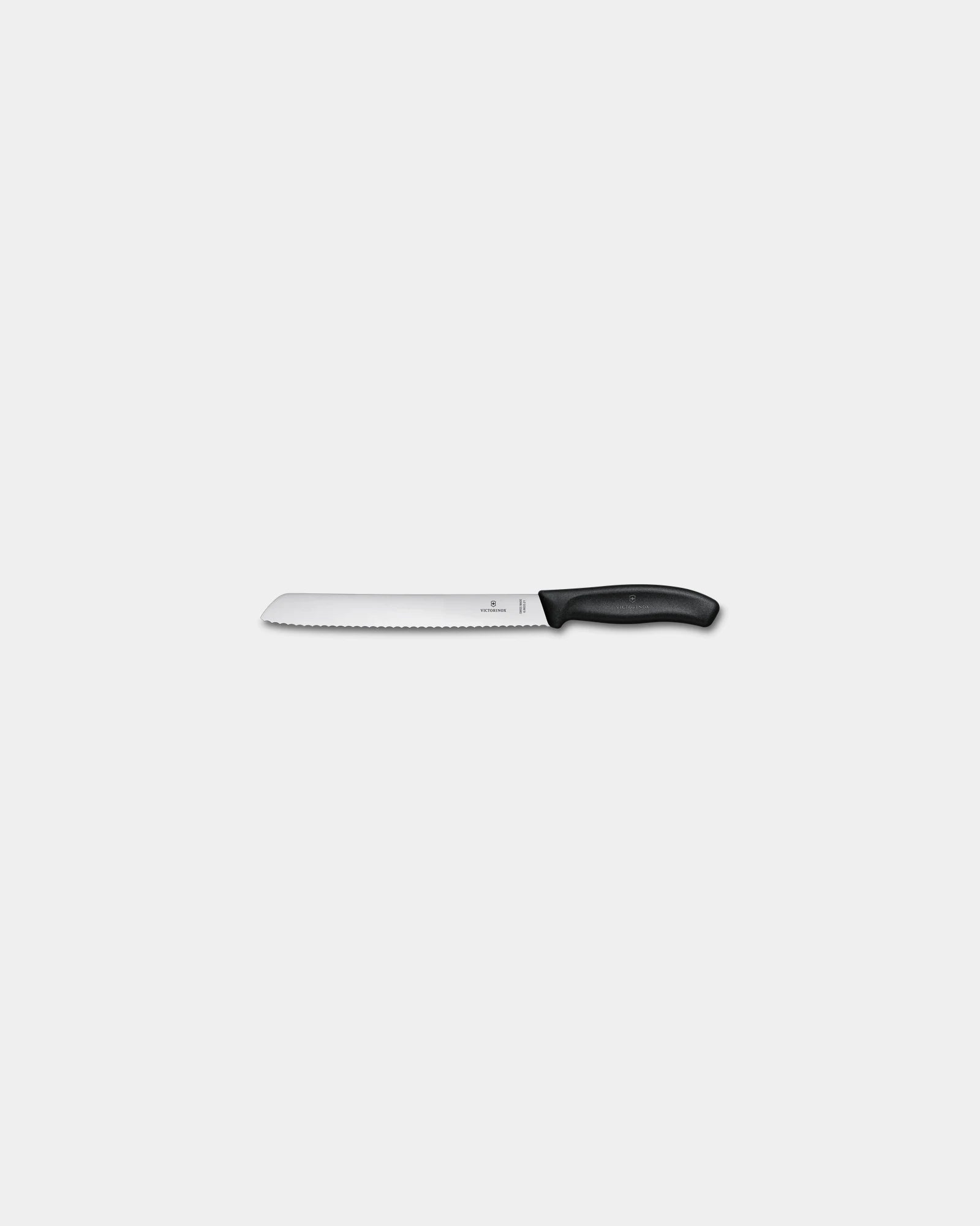 Brotmesser Edelstahl Victorinox zum Personalisieren - Schwarz