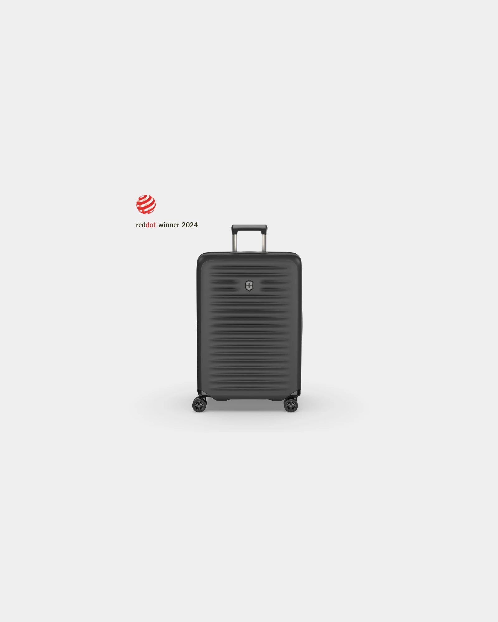 Koffer Polycarbonat Victorinox Airox Advanced Medium zum Personalisieren - Schwarz