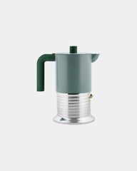 Espressokocher Alessi Vite 0,15L Sage Green zum Personalisieren - Salbeigrün