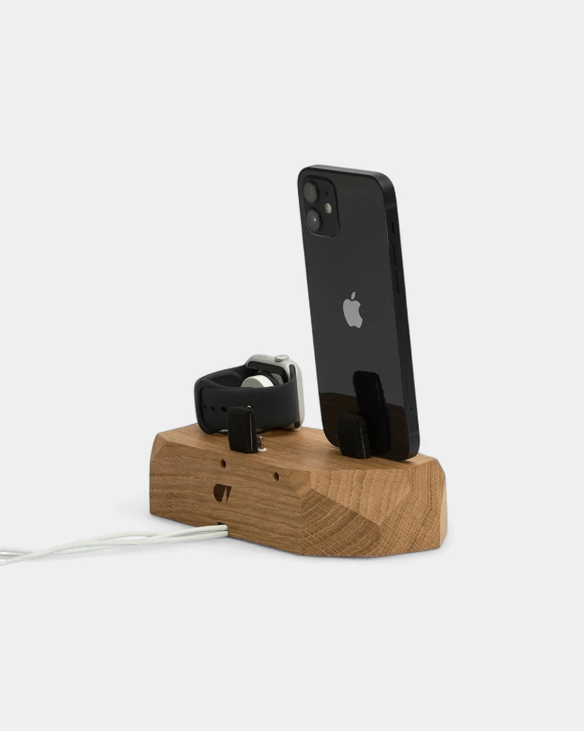 3-in-1-Induktionsladegerät aus Holz zum Personalisieren - 12