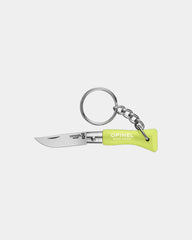 Schlüsselanhänger Edelstahl Opinel N°04 zum Personalisieren - Grün