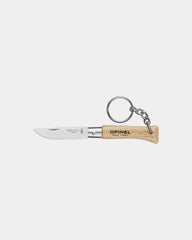 Schlüsselanhänger Edelstahl Opinel N°04 zum Personalisieren - Beige