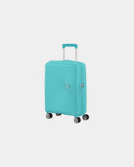 Koffer 4 Rollen 67 cm American Tourister zum Personalisieren - Blau