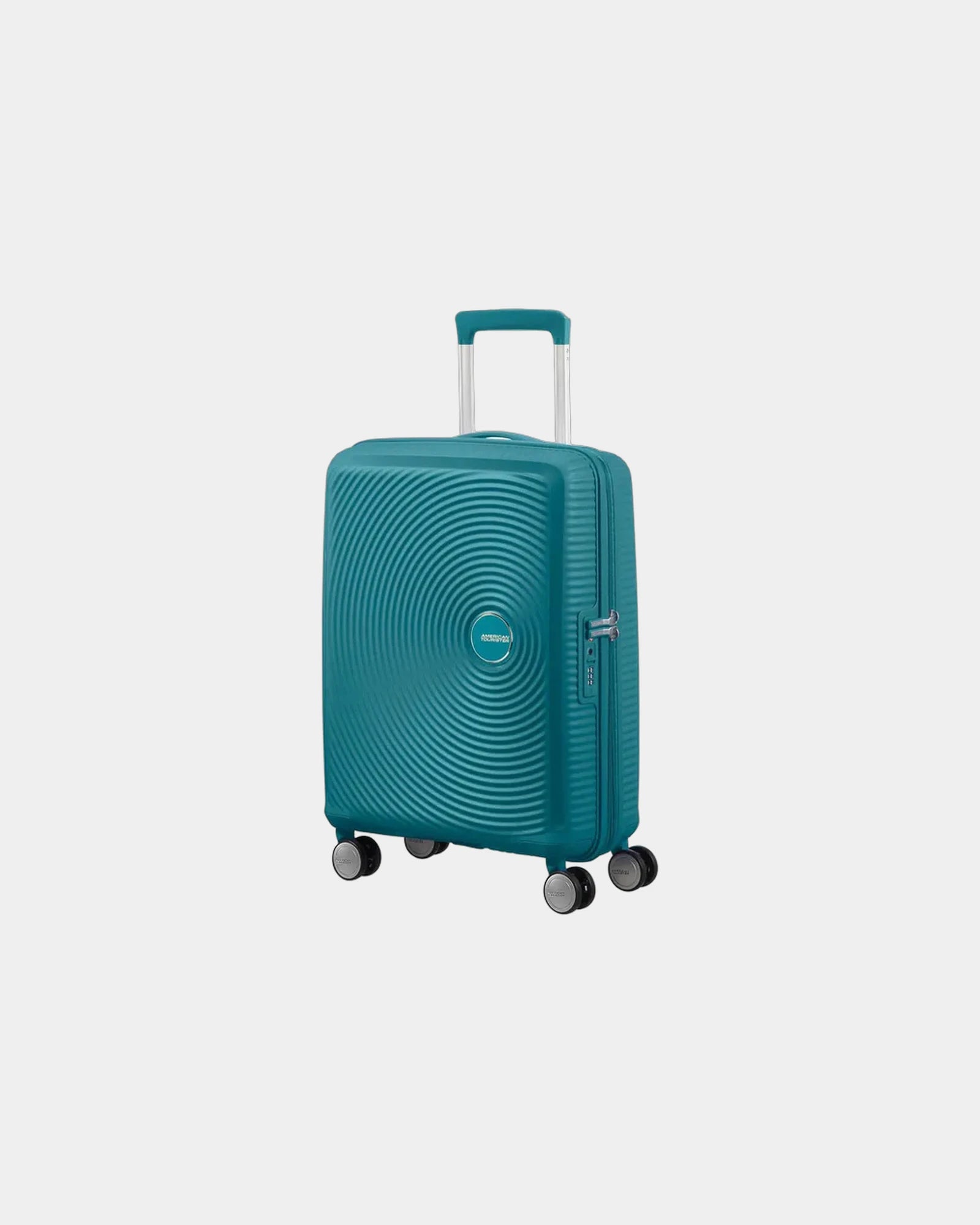 Koffer 4 Rollen 67 cm American Tourister zum Personalisieren - Petrolblau