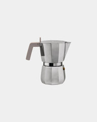 Moka Aluminium Alessi 0,45L zum Personalisieren - Silber