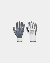 Gant Flexo Grip Nitril Polyester 12 Stück zum Personalisieren - Grau