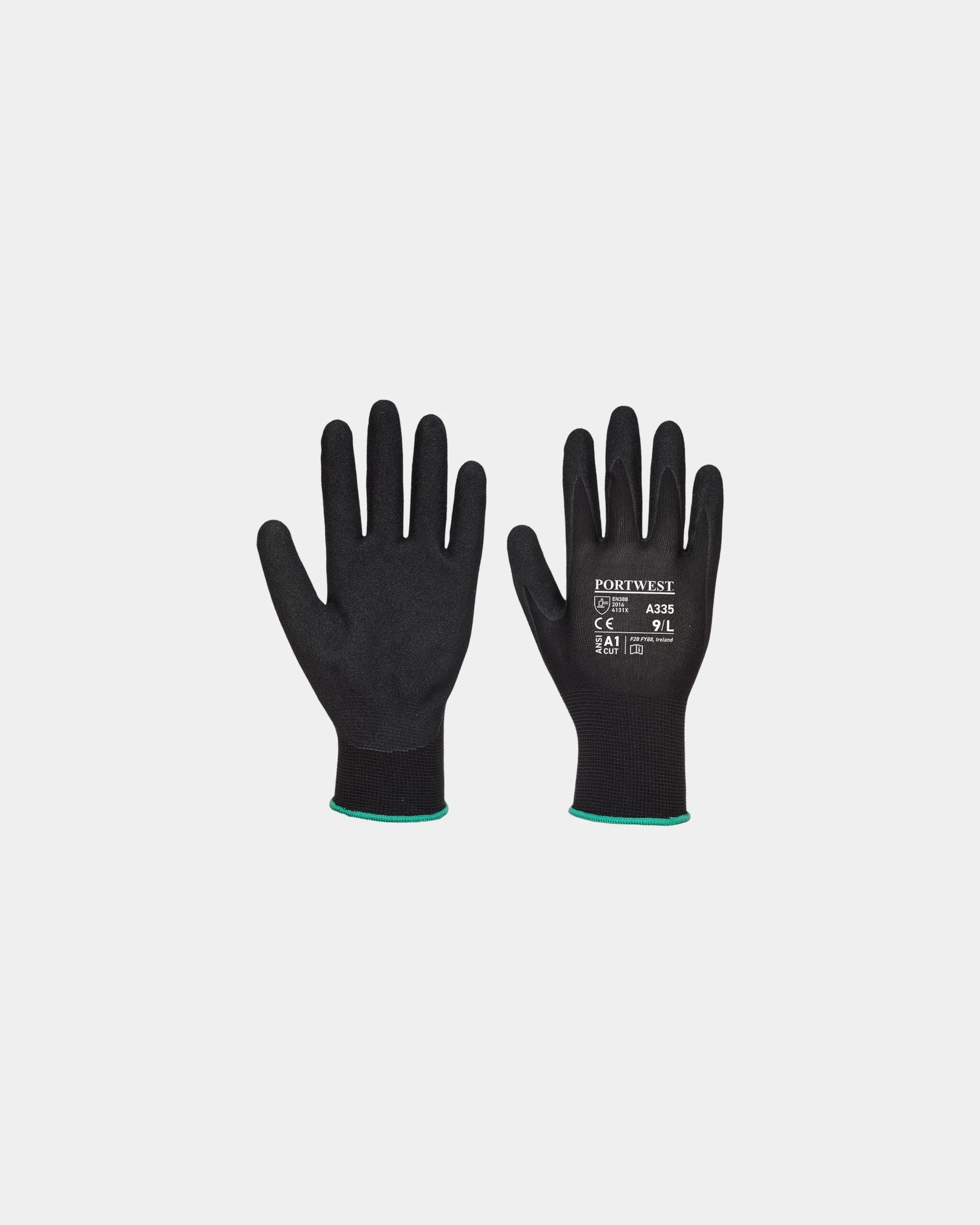 Arbeitshandschuhe Nitril Portwest NPR15 zum Personalisieren - Khaki