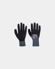 Gant ¾ Nitril beschichtet Portwest DermiFlex Ultra zum Personalisieren - Grau
